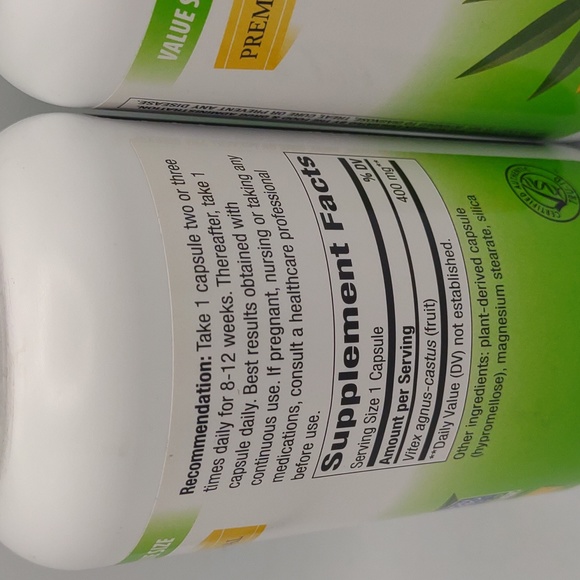 Vitex Fruit Nature's way Herbal bundle lot 2/2023 women's monthly cycle balance - Picture 3 of 5